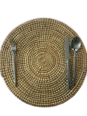 Placemat/onderzetter naturel